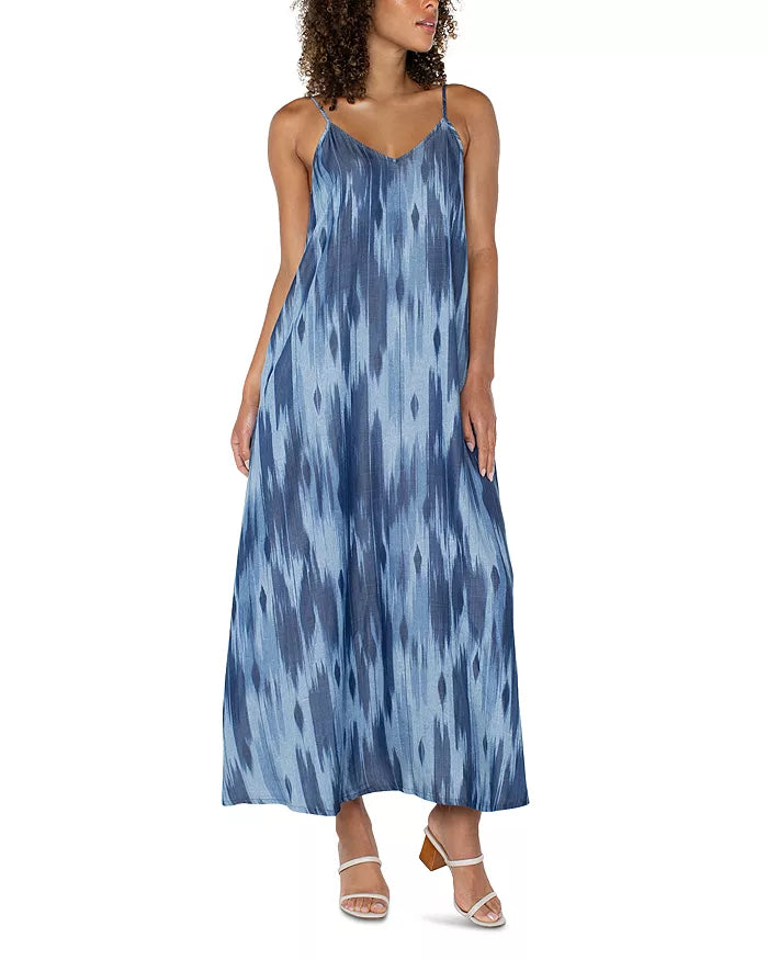 Spaghetti Strap Maxi w/ Pockets
