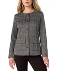 Collarless Field Jacket