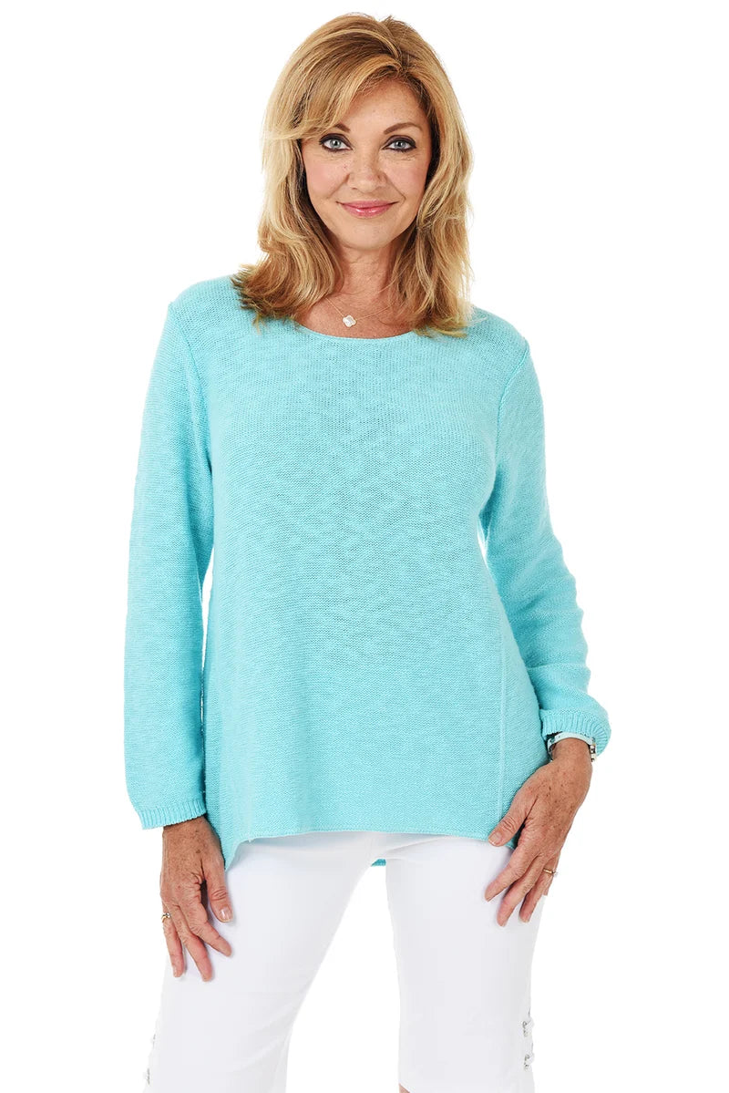 Cotton Scoop Neck Sweater