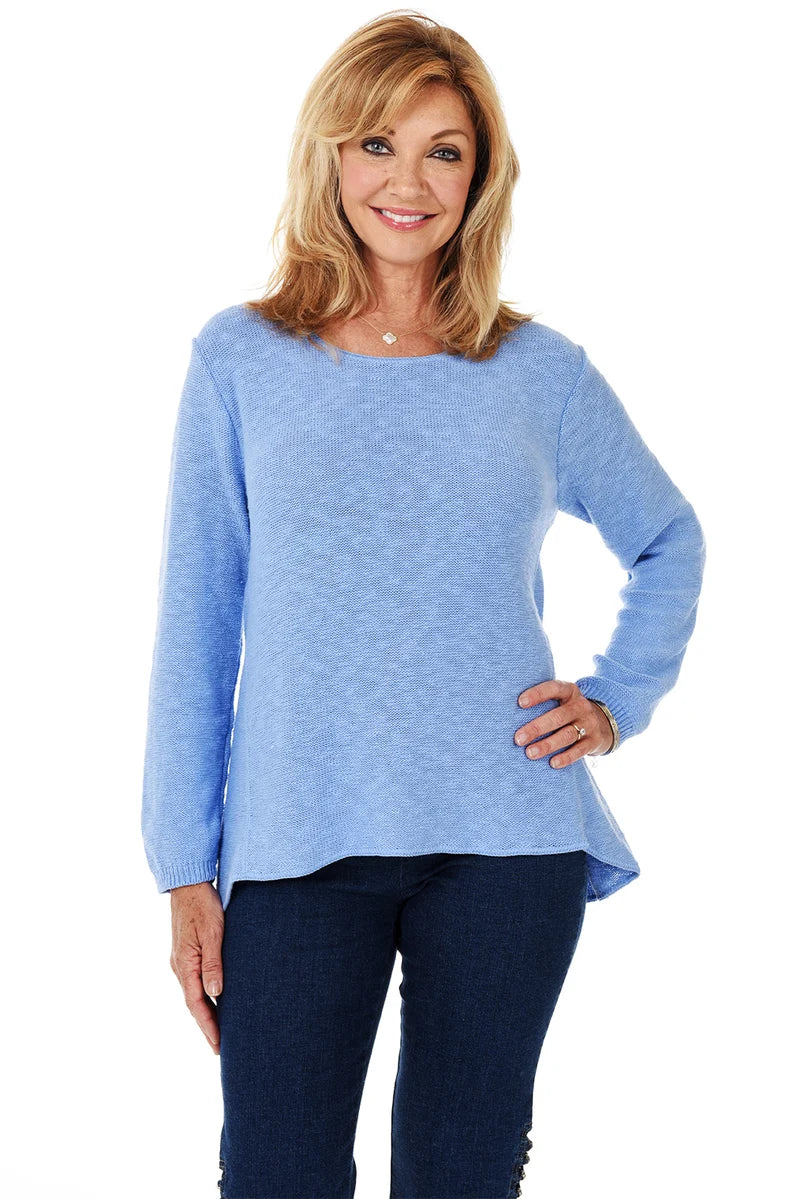 Cotton Scoop Neck Sweater