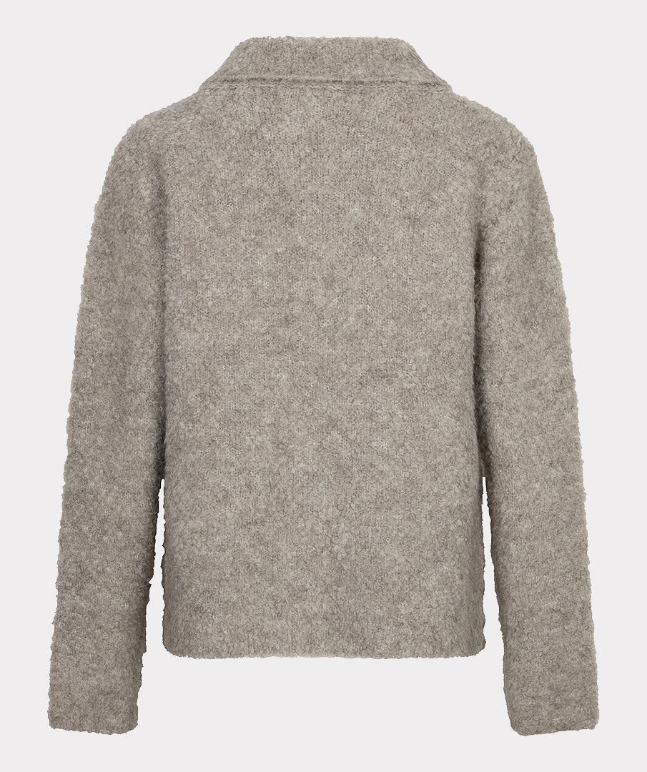 Cardigan with Flower Button