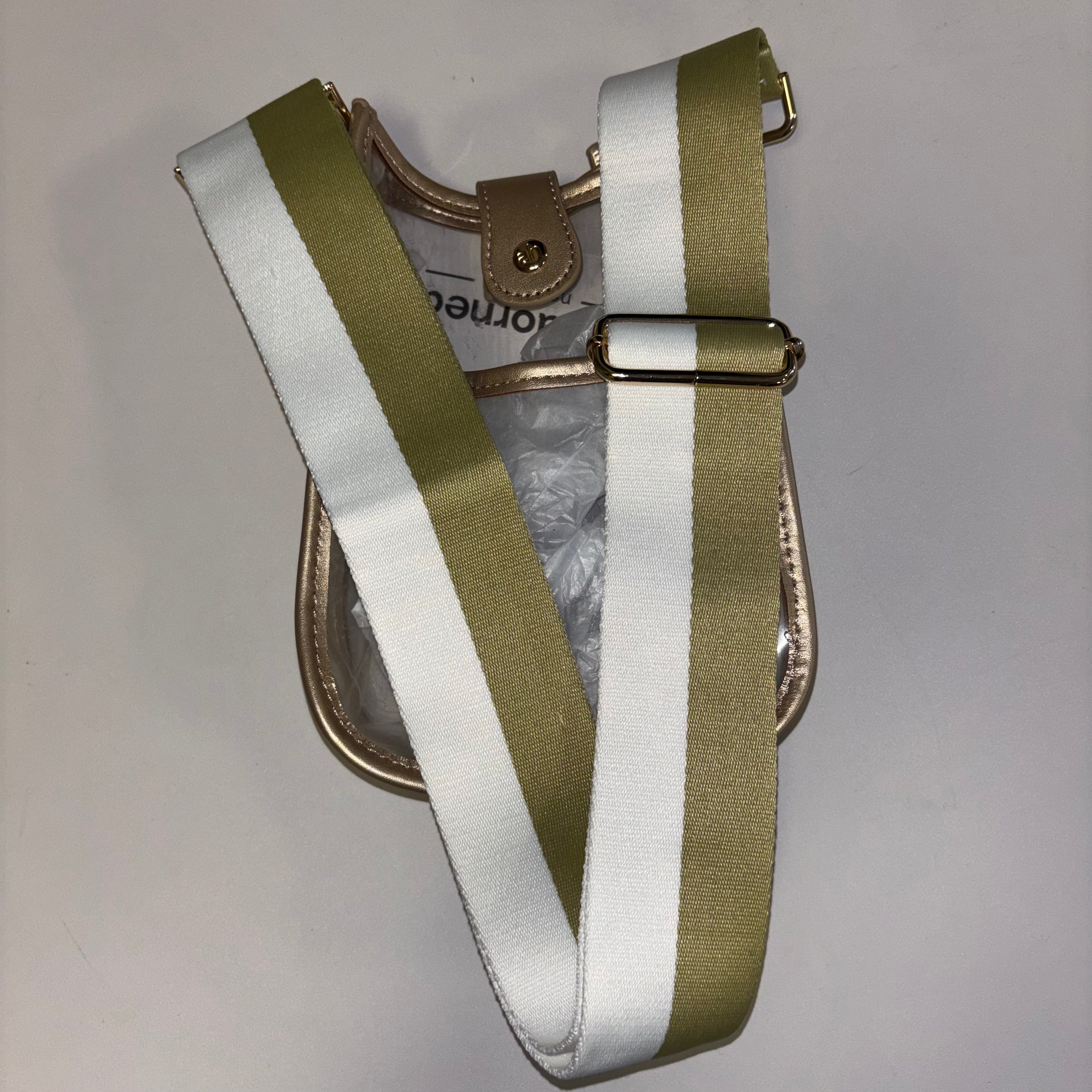 Brenna Clear Messenger Bag