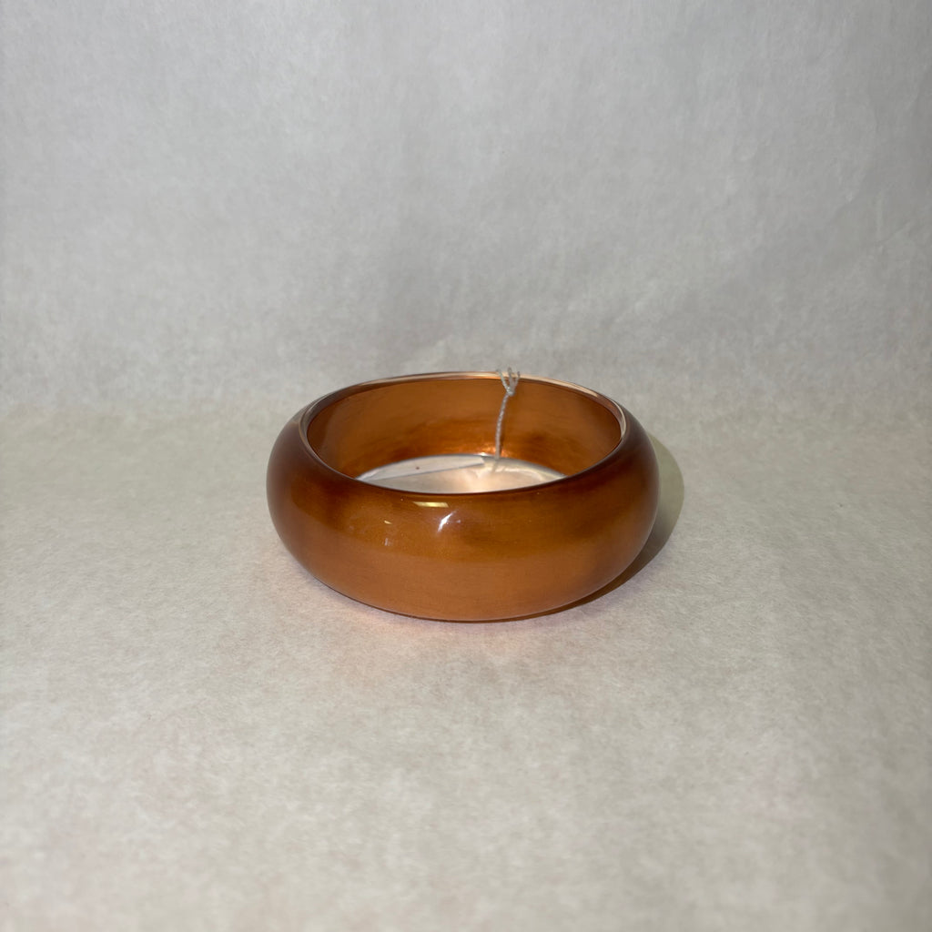 Bronze Metallic Resin Bangle