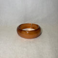Bronze Metallic Resin Bangle