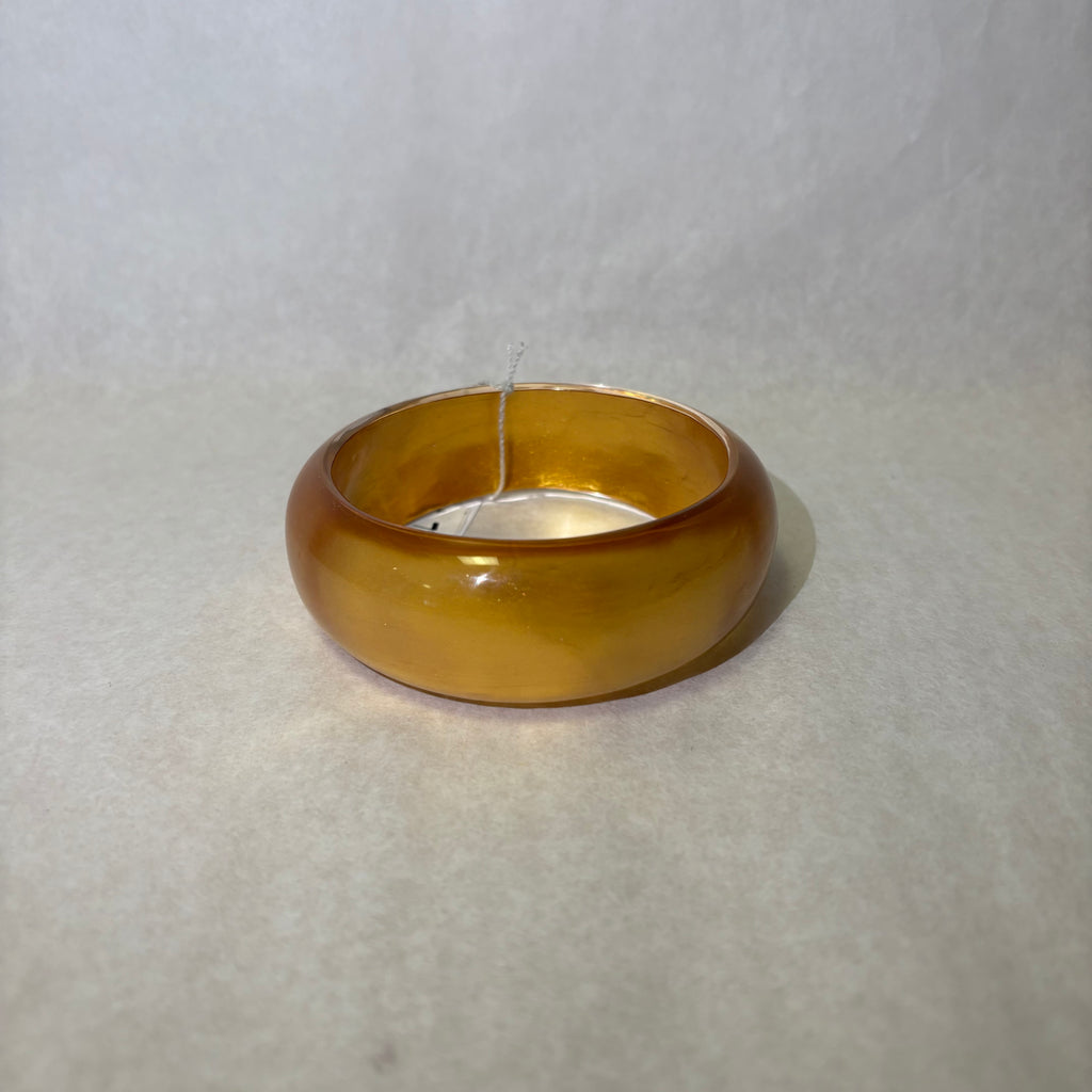 Gold Metallic Resin Bangle