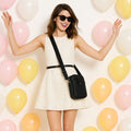 Maya Vegan Pebble Leather Crossbody
