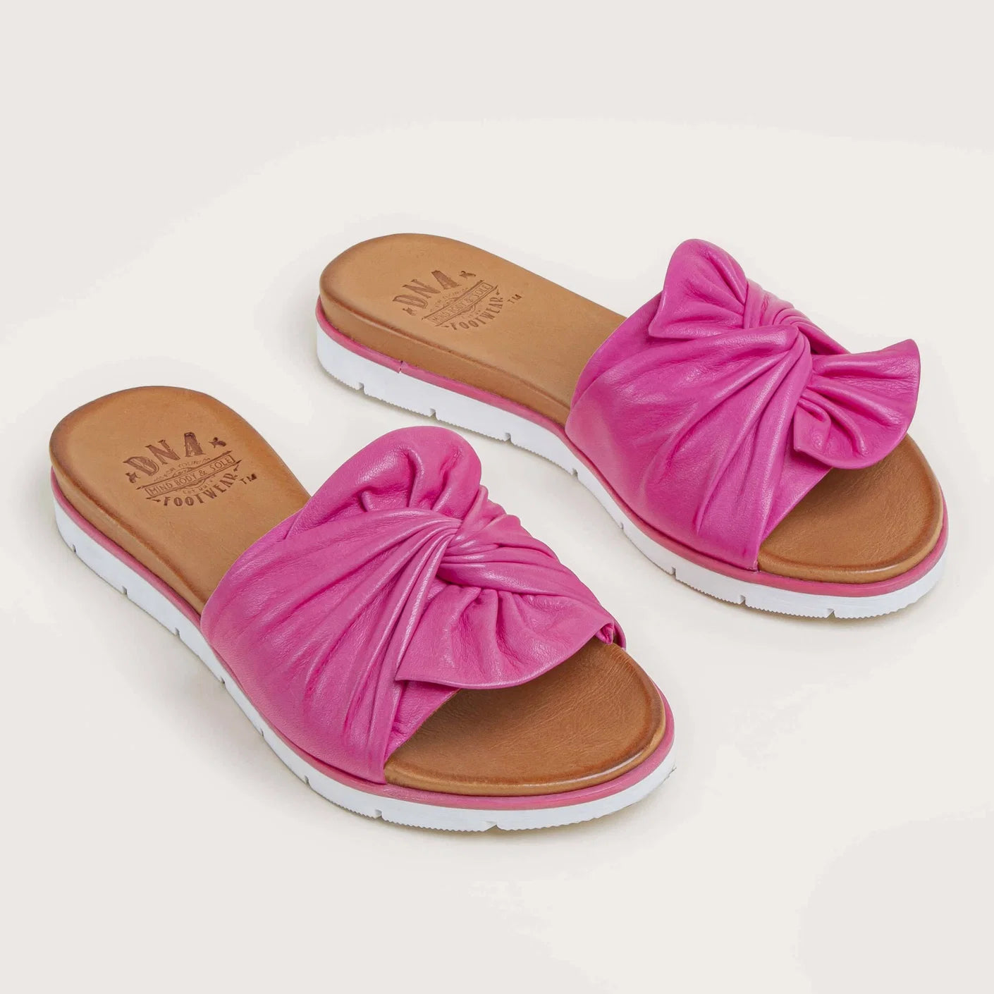 Fuchsia Poly Slides