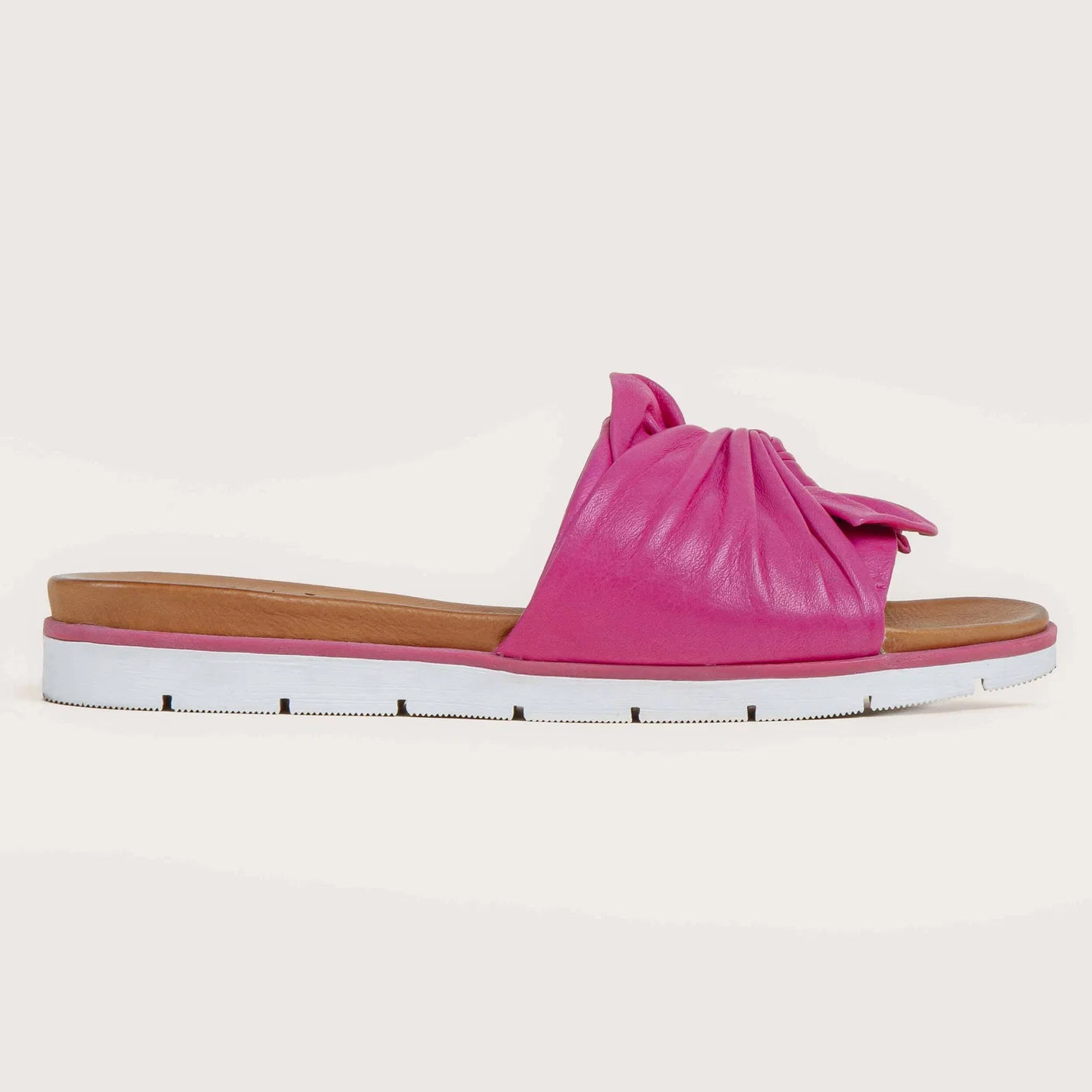 Fuchsia Poly Slides