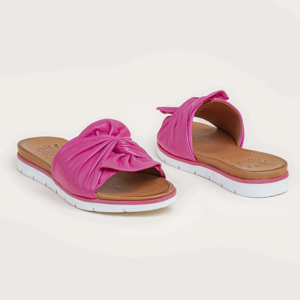 Fuchsia Poly Slides