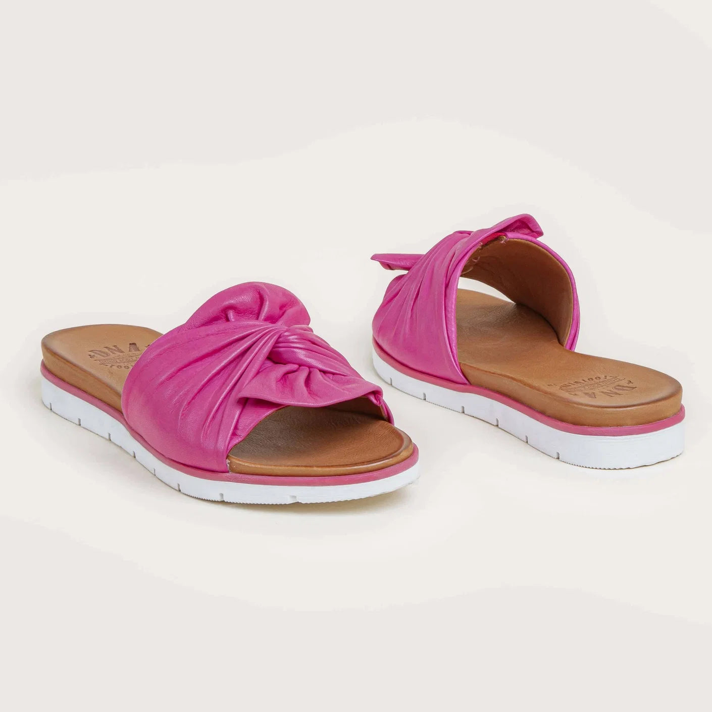Fuchsia Poly Slides