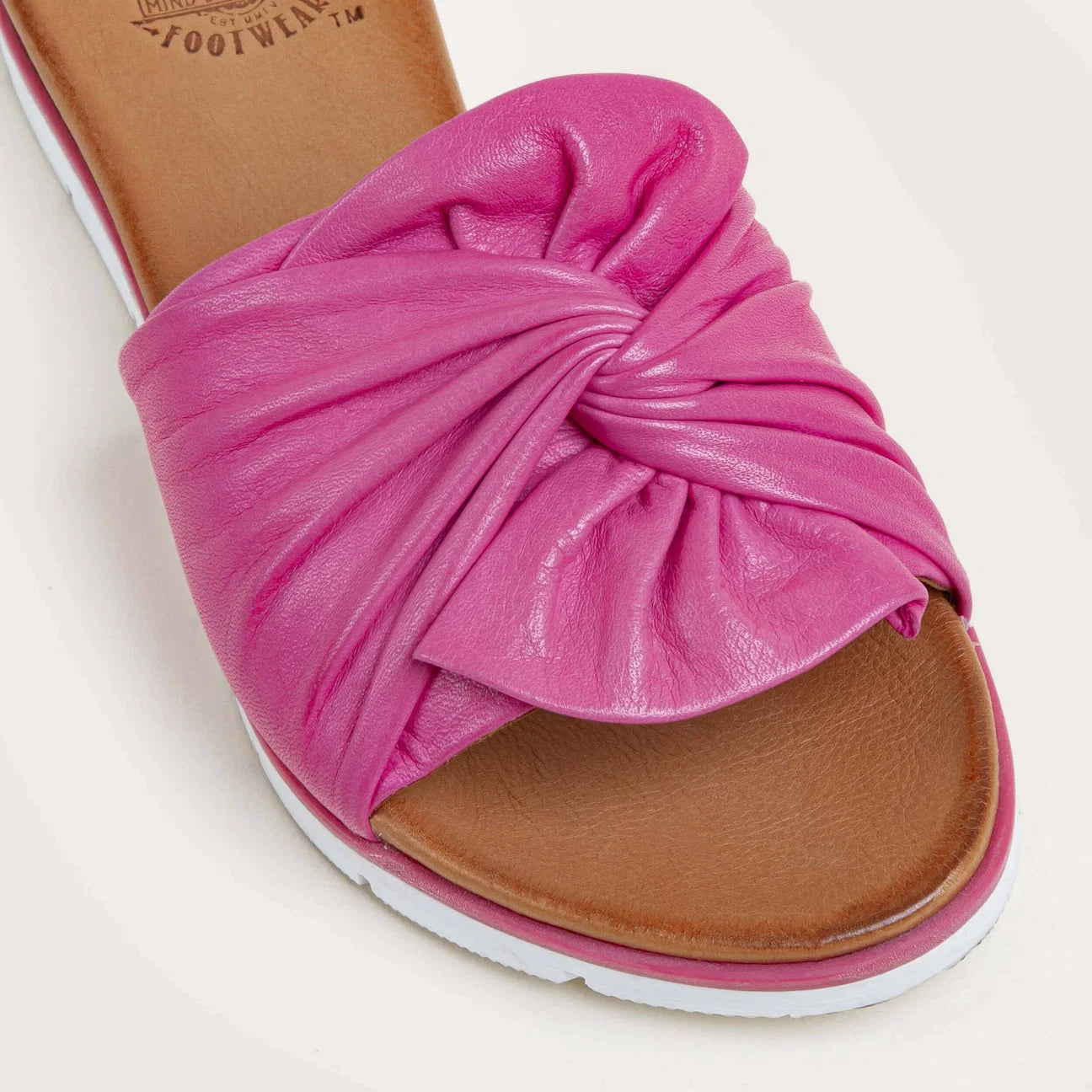 Fuchsia Poly Slides