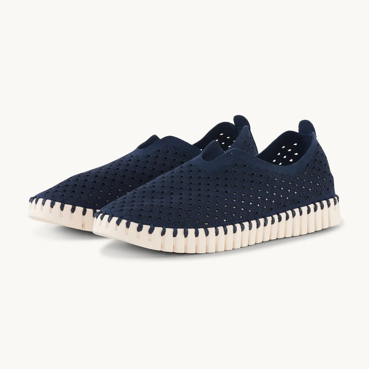 Dark Indigo Tulip Flats