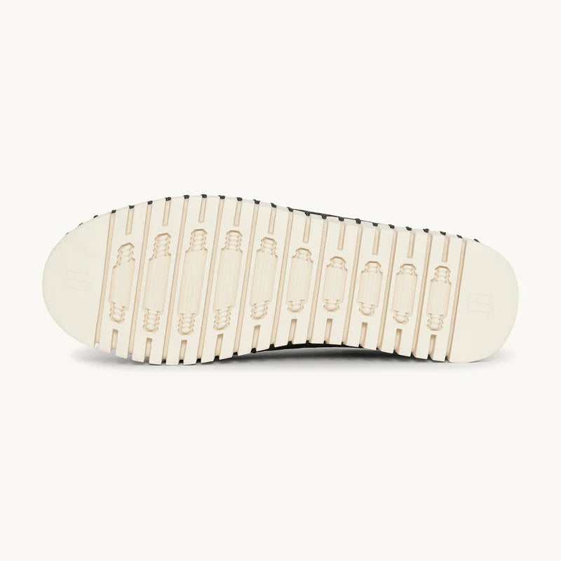 Black Platform Tulip Flats