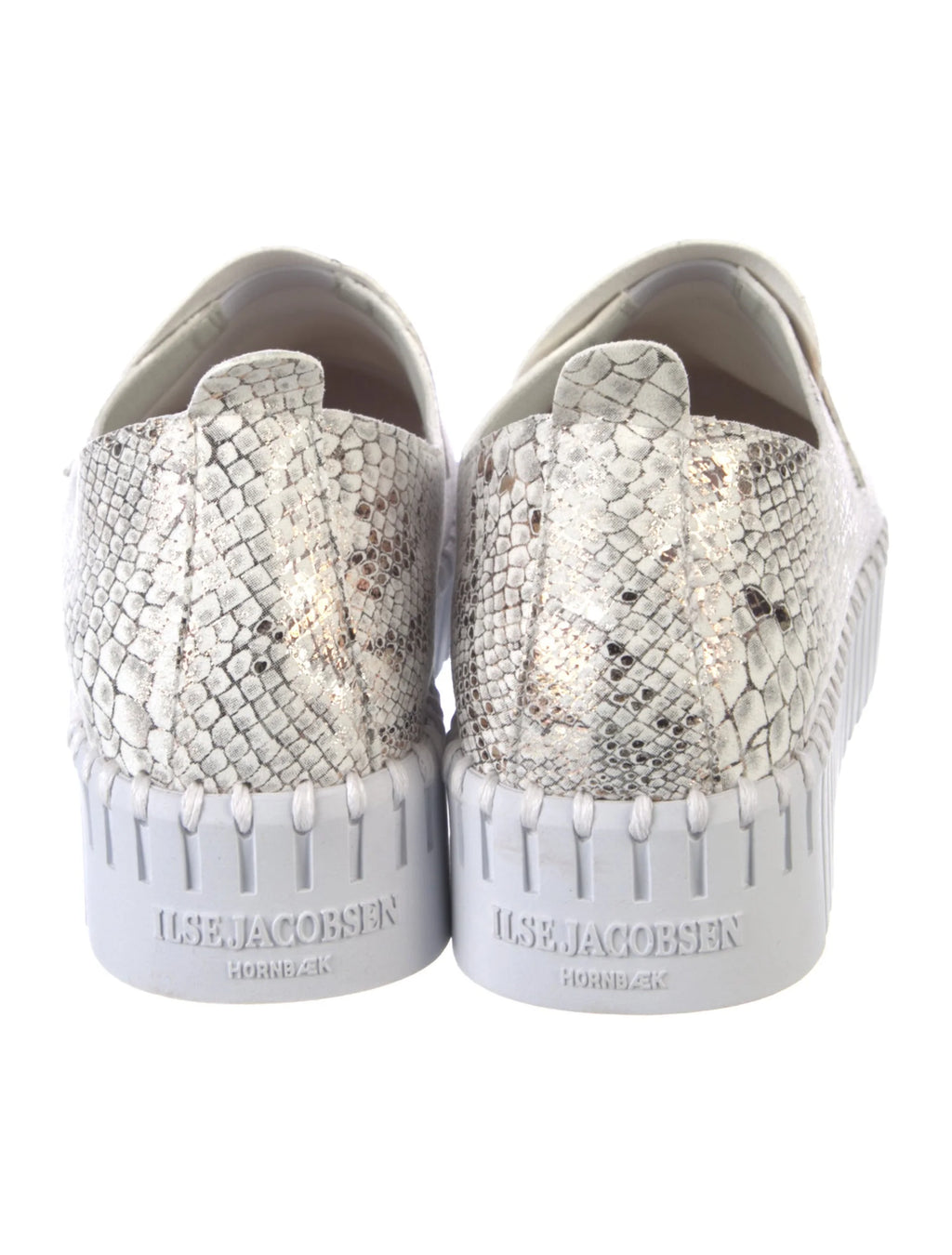 White Suede Animal Print Sneakers