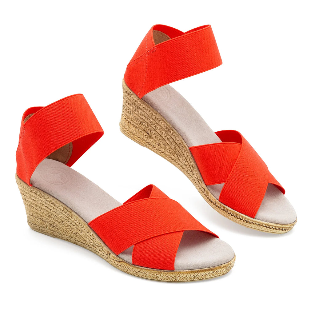 Pimento Cannon Espadrille Wedge