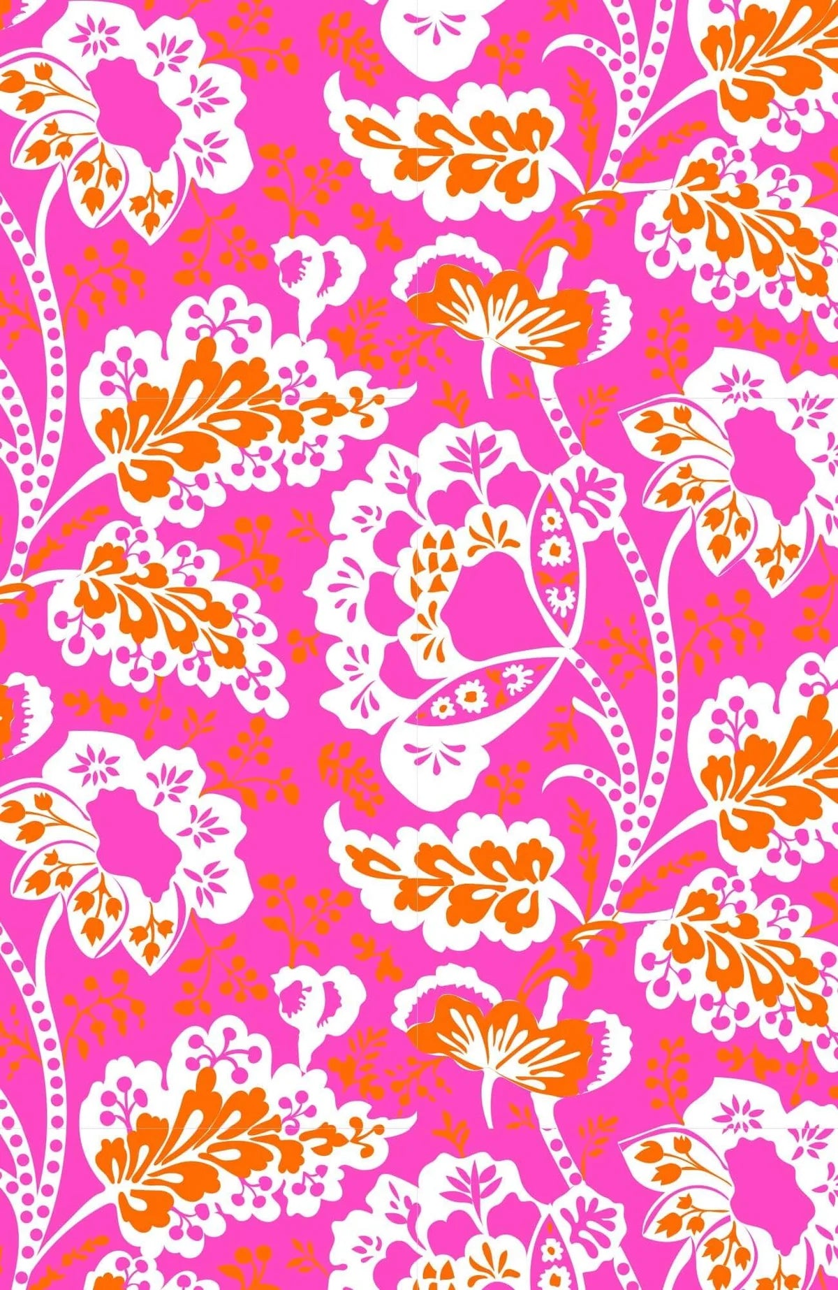 Pink/Orange Gripeless Pull On Pants