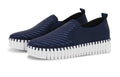 Dark Indigo Platform Tulip Flats