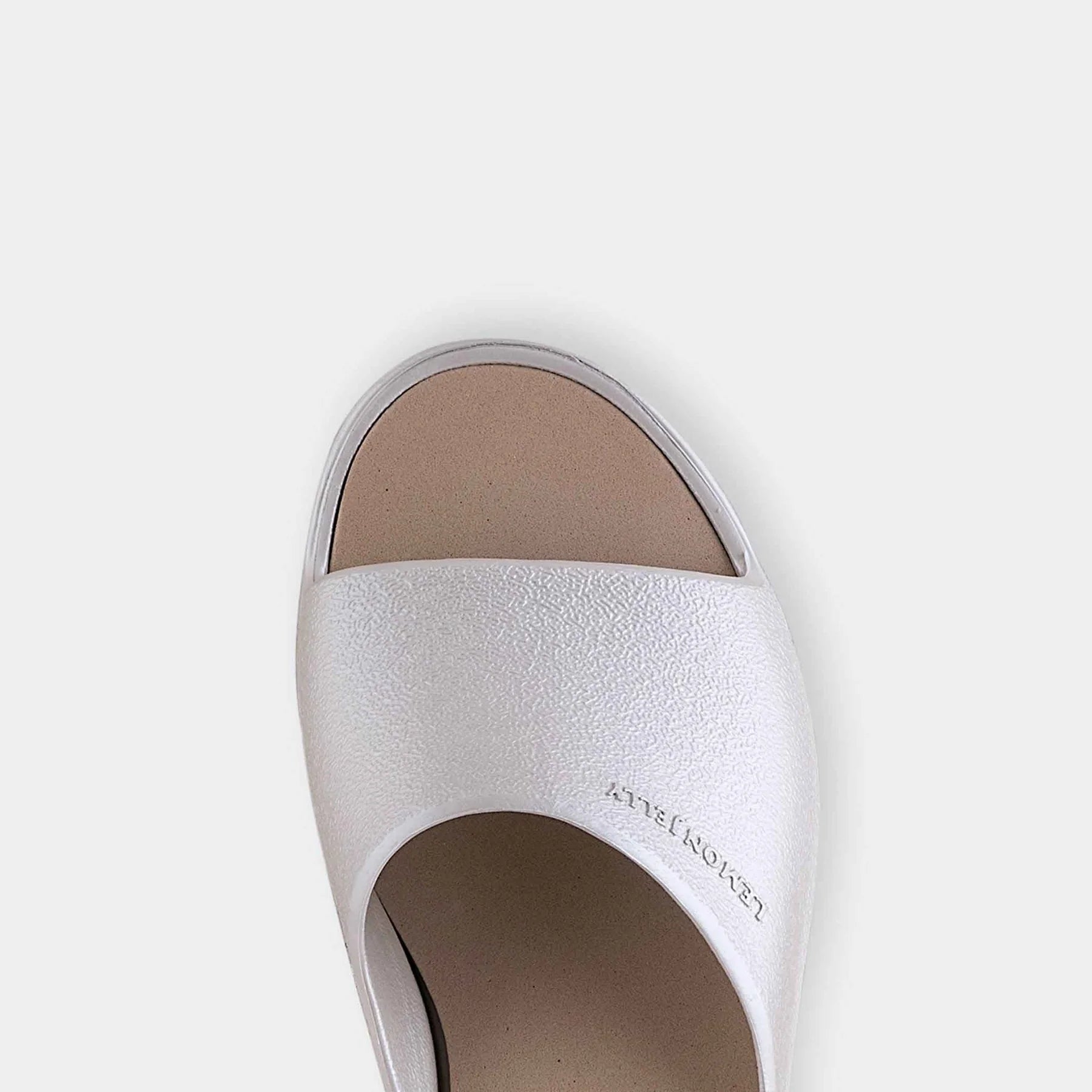 Warm Grey Sunny Platform Sandals